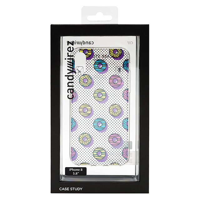 【iPhoneXS/X ケース】Hologram Clear Case (Donuts)goods_nameサブ画像