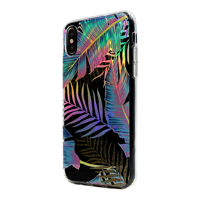 【iPhoneXS/X ケース】Hologram Clear Case (Palm Leaves)goods_nameサブ画像