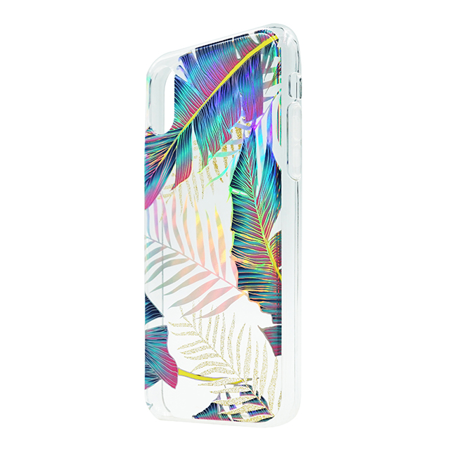 【iPhoneXS/X ケース】Hologram Clear Case (Palm Leaves)サブ画像