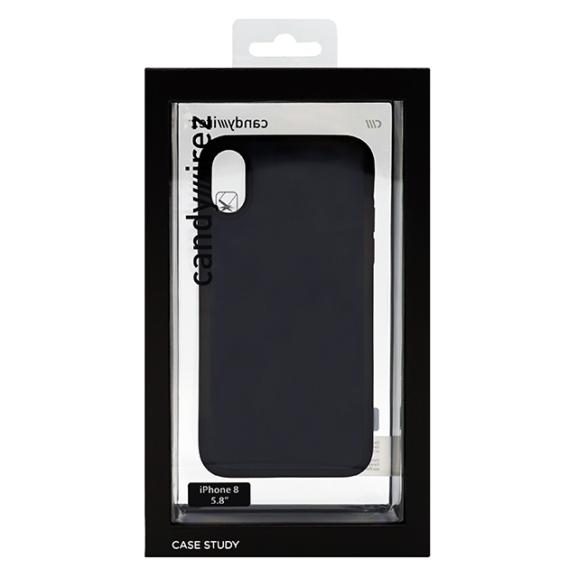 【iPhoneXS/X ケース】Vegan Leather Case (Smooth Leather Navy)サブ画像