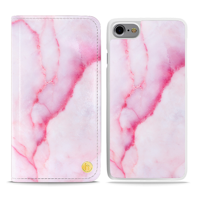 【iPhoneSE(第3/2世代)/8/7/6s/6 ケース】London セパレート手帳型ケース (Pretty in Pink)goods_nameサブ画像