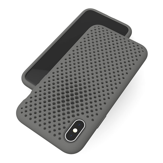 【iPhoneXS/X ケース】Mesh Case (Gray)goods_nameサブ画像