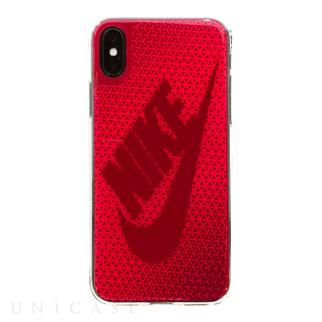 【iPhoneXS/X ケース】NIKE GRAPHIC SWOOSH (ラッシュピンク)