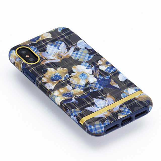 【iPhoneXS/X ケース】FLORAL CHECKEDgoods_nameサブ画像