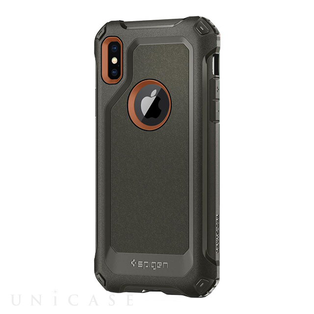 【iPhoneX ケース】Pro Guard (Army Green)