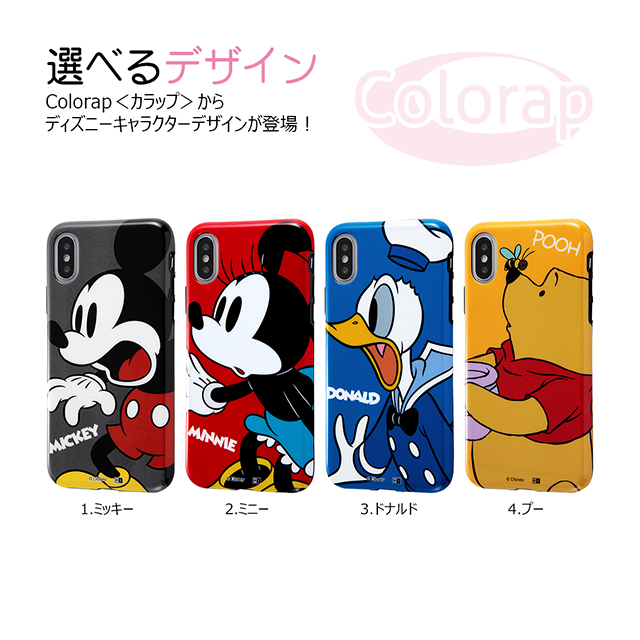 【iPhoneXS/X ケース】ディズニーキャラクター/TPUソフトケース Colorap (ミッキーマウス)サブ画像