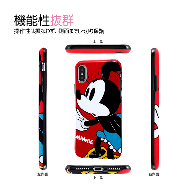 【iPhoneXS/X ケース】ディズニーキャラクター/TPUソフトケース Colorap (ミニーマウス)サブ画像