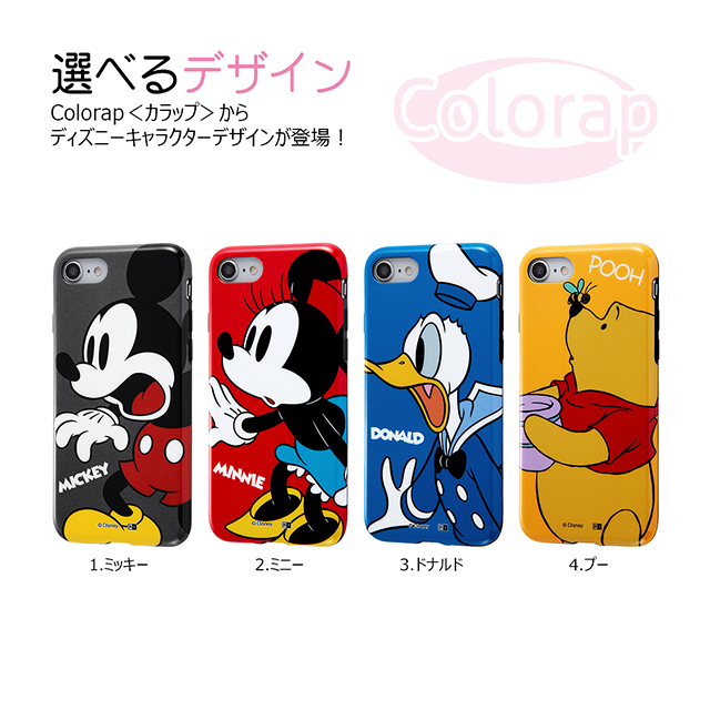 【iPhoneSE(第3/2世代)/8/7 ケース】ディズニーキャラクター/TPUソフトケース Colorap (ミッキーマウス)サブ画像