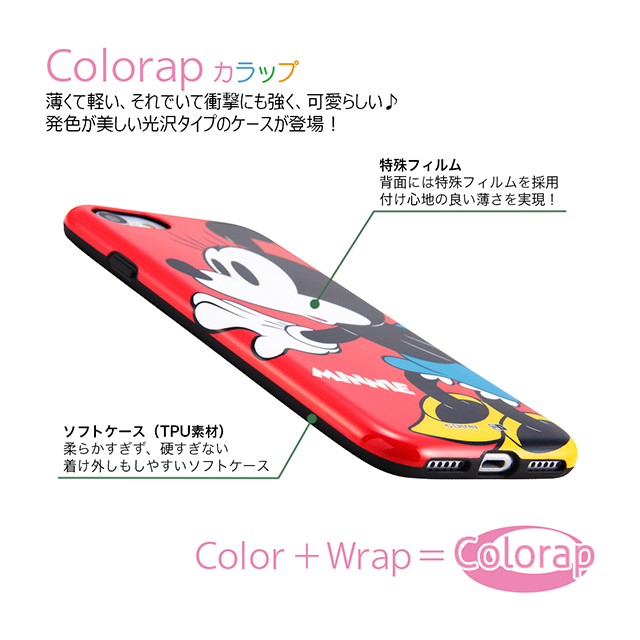 【iPhoneSE(第3/2世代)/8/7 ケース】ディズニーキャラクター/TPUソフトケース Colorap (ミニーマウス)goods_nameサブ画像