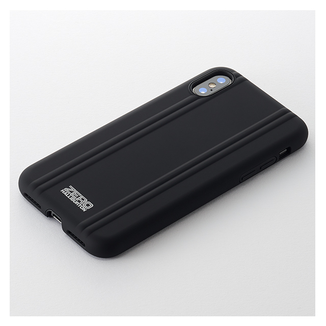 【iPhoneX ケース】ZERO HALLIBURTON Hybrid Shockproof case for iPhone X(MATTE BLACK)サブ画像