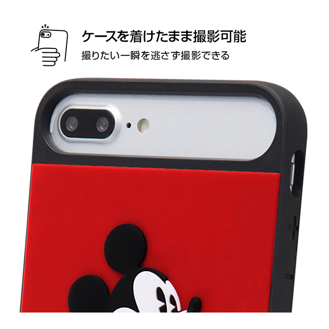 【iPhone8 Plus/7 Plus ケース】ディズニーキャラクター/耐衝撃ケース キャトル シリコン (『ミッキーマウス』_1)サブ画像