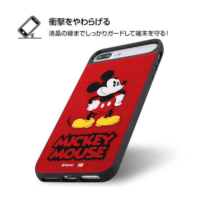 【iPhone8 Plus/7 Plus ケース】ディズニーキャラクター/耐衝撃ケース キャトル シリコン (『ミニーマウス』_1)サブ画像