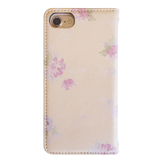 【iPhoneSE(第3/2世代)/8/7/6s/6 ケース】LAISSE PASSE フラワープリント (MILK TEA)goods_nameサブ画像