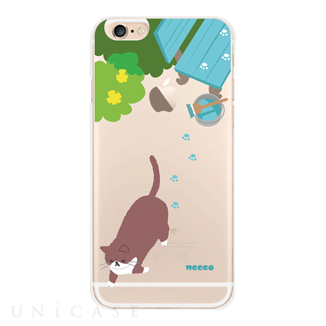 【iPhone8/7 ケース】neeco(にーこ) ケース (ついてくる)