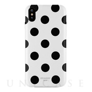 【iPhoneX ケース】Polka PU Leather Ba...