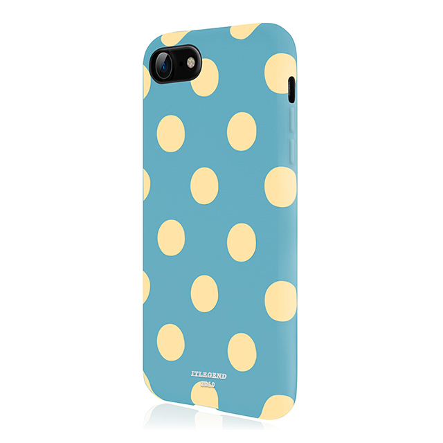 【iPhone8/7 ケース】Polka PU Leather Back Case (Banana Lagoon)サブ画像