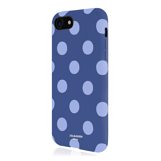 【iPhone8/7 ケース】Polka PU Leather Back Case (Blue Jazz)goods_nameサブ画像