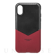 【iPhoneXS/X ケース】”Edge” Hybrid Case (Burgundy)