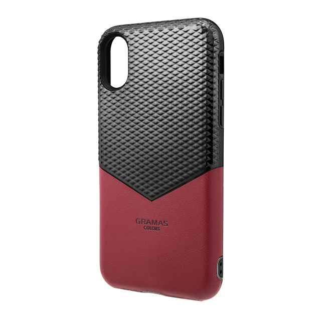 【iPhoneXS/X ケース】”Edge” Hybrid Case (Burgundy)goods_nameサブ画像