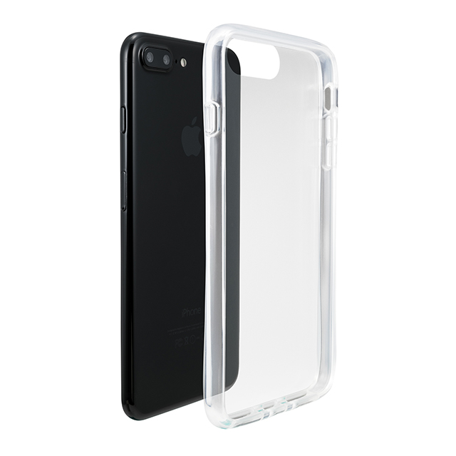 【iPhone8 Plus/7 Plus ケース】Glass Hybrid Clear Case (Clear)サブ画像