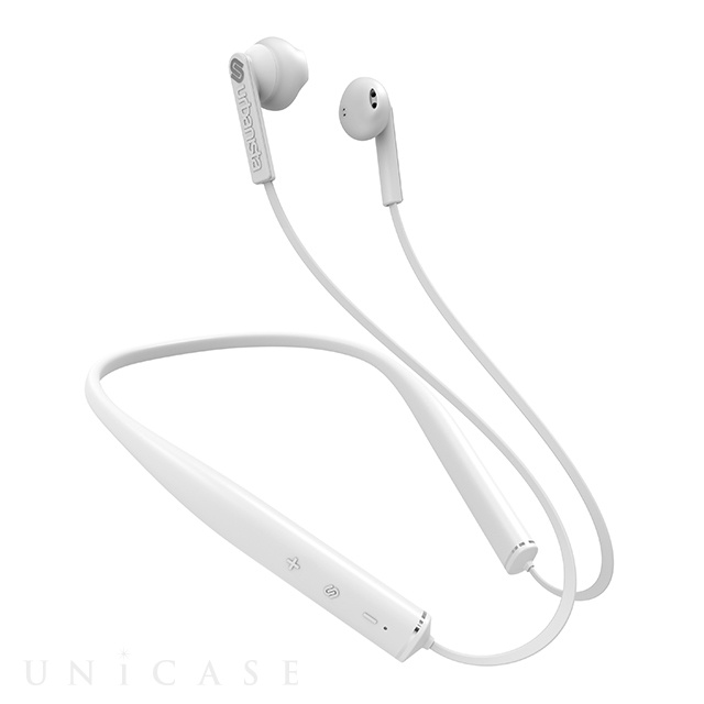 【ワイヤレスイヤホン】Rome Neckband (DaFluffy Cloud - White)