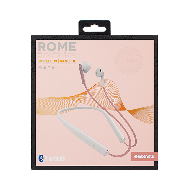 【ワイヤレスイヤホン】Rome Neckband (Rose Gold - Pink)goods_nameサブ画像