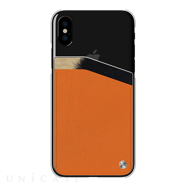 【iPhoneXS/X ケース】DualFit (SunOrange)