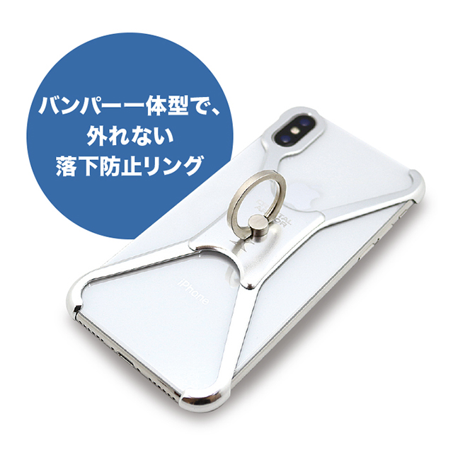 【iPhoneX ケース】X Ring (ALL BLACK)サブ画像