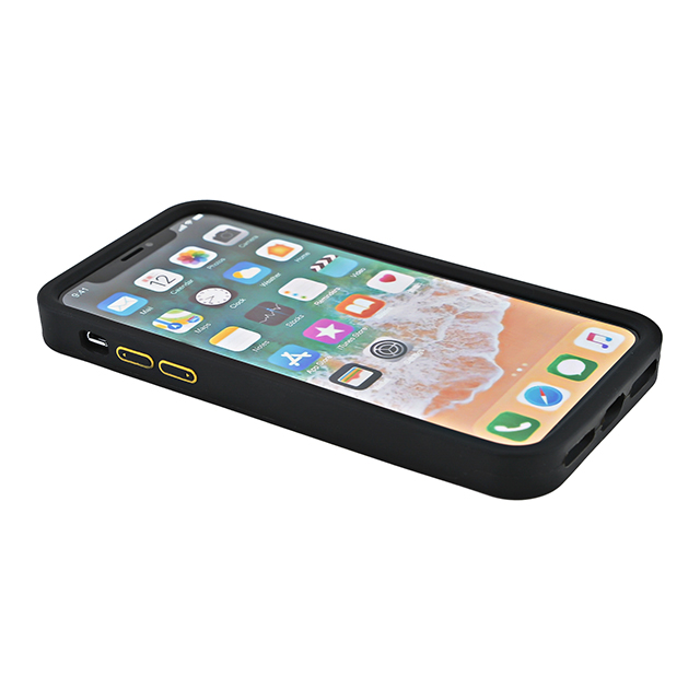 【iPhoneXS/X ケース】iPhoneX case logo (Black×Gold)goods_nameサブ画像