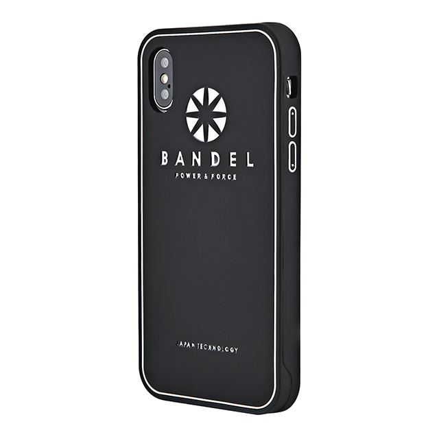 【iPhoneXS/X ケース】iPhoneX case logo (Black×Silver)サブ画像