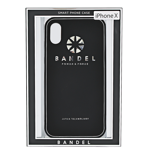 【iPhoneXS/X ケース】iPhoneX case logo (Black×Silver)サブ画像