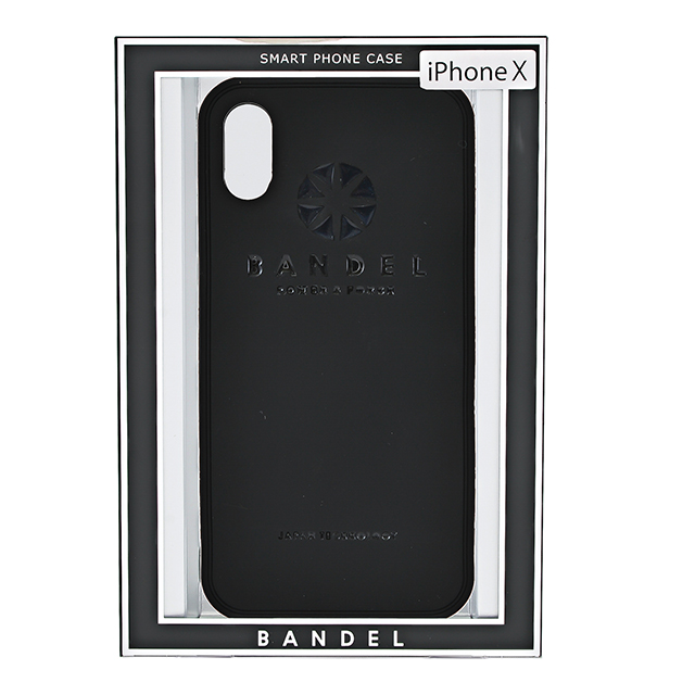 【iPhoneXS/X ケース】iPhoneX case logo (Black×Black)サブ画像