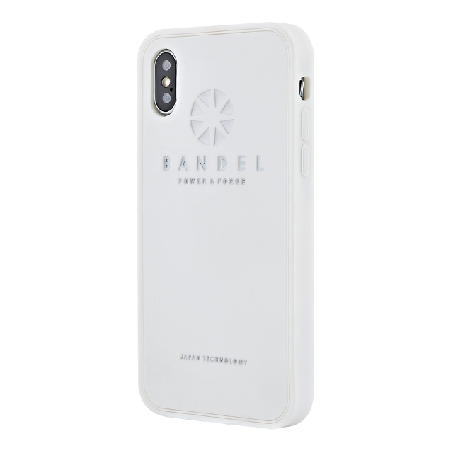 【iPhoneXS/X ケース】iPhoneX case logo (White×White)サブ画像