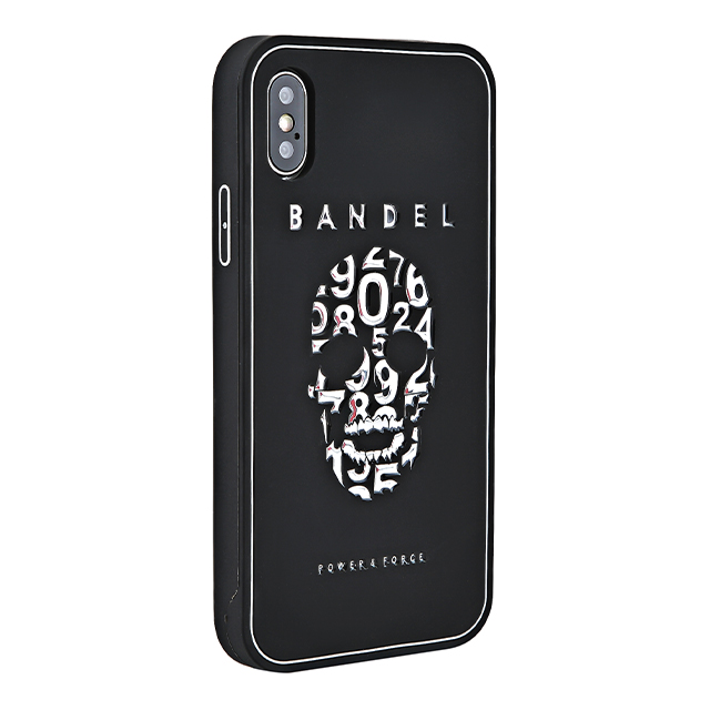 【iPhoneXS/X ケース】iPhoneX case skull (Black×Silver)サブ画像