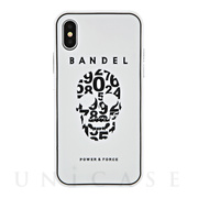 【iPhoneXS/X ケース】iPhoneX case skull (White×Black)