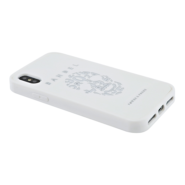 【iPhoneXS/X ケース】iPhoneX case skull (White×White)サブ画像