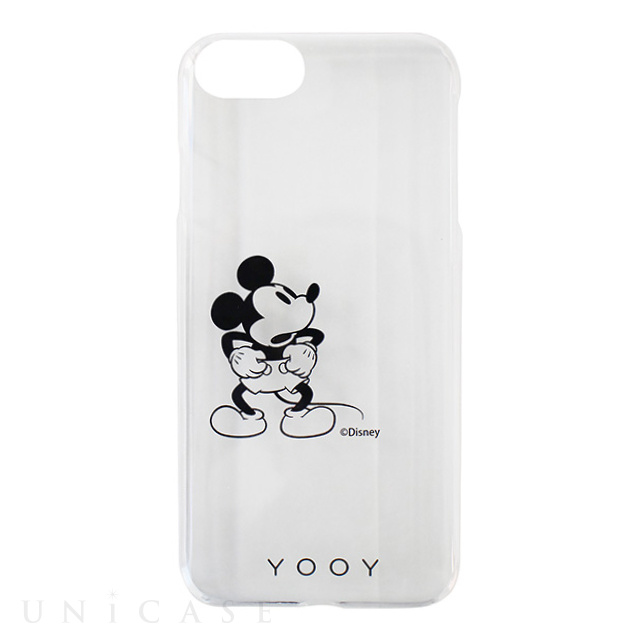 【iPhoneSE(第2世代)/8/7/6s/6 ケース】DISNEY/REACTION/MICKEY iPhone CASE (BK)