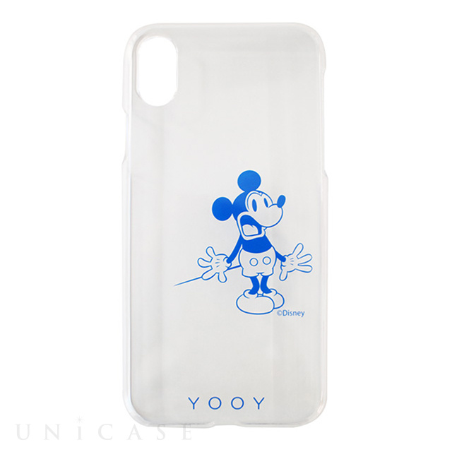 【iPhoneXS/X ケース】DISNEY/REACTION/MICKEY iPhone CASE (BL)