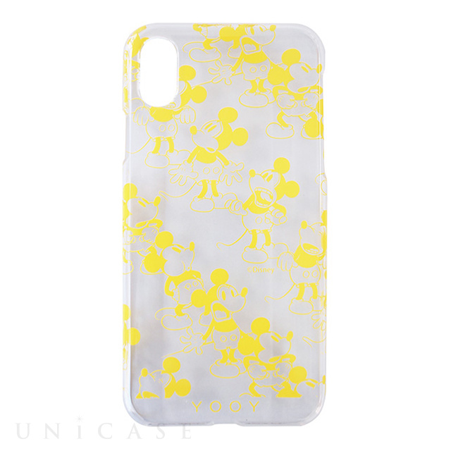 【iPhoneXS/X ケース】DISNEY/CHAIN/MICKEY iPhone CASE (YE)