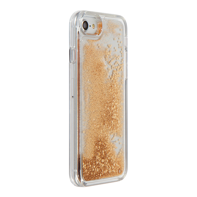 【iPhoneSE(第3/2世代)/8/7 ケース】Case Study Liquid Case (Gold Glitter Star)goods_nameサブ画像