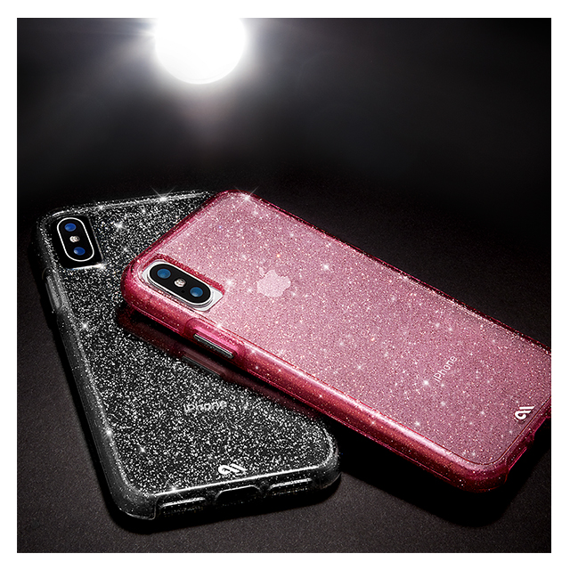 【iPhoneXS/X ケース】Sheer Crystal (Pink)goods_nameサブ画像