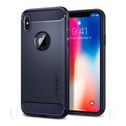 【iPhoneX ケース】Rugged Armor (Midnight Blue)