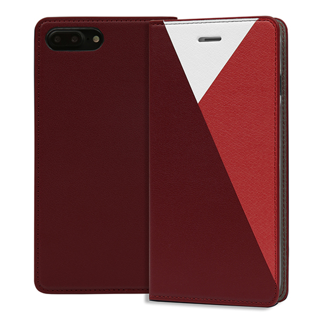 【iPhone8 Plus/7 Plus ケース】フリップスタンド (Burgundy)goods_nameサブ画像