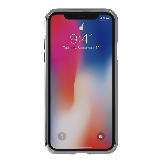 【iPhoneXS/X ケース】Clear Case (Trefoils Silver logo)サブ画像