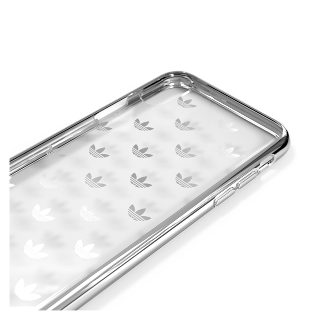 【iPhoneXS/X ケース】Clear Case (Trefoils Silver logo)サブ画像