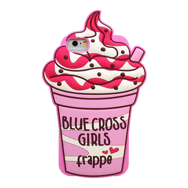 【iPhoneSE(第3/2世代)/8/7/6s/6 ケース】BLUE CROSS girls ダイカットシリコンケース (フラッペ/チョコミント)goods_nameサブ画像