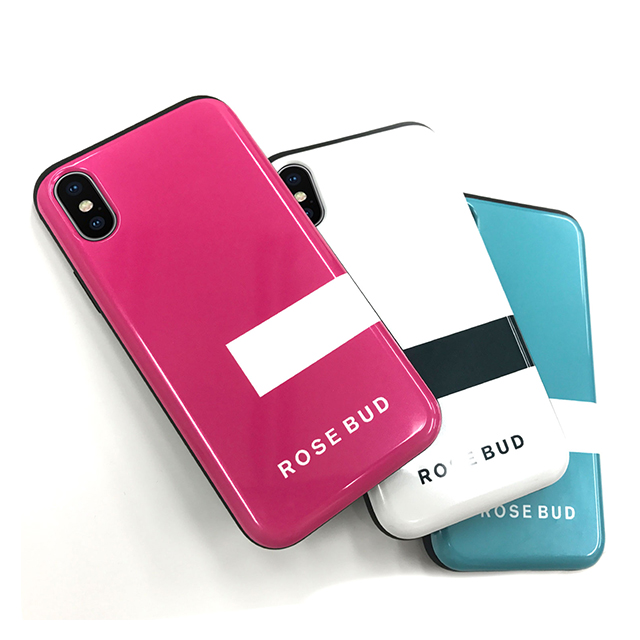【iPhoneXS/X ケース】ROSE BUD [LINE] シェルケース (ピンク)サブ画像