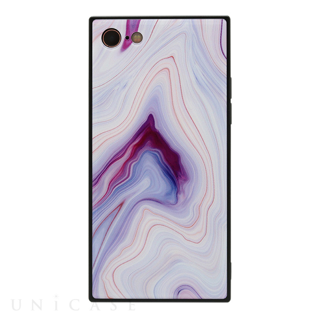 【iPhoneSE(第3/2世代)/8/7 ケース】TILE マーブル (PURPLE)