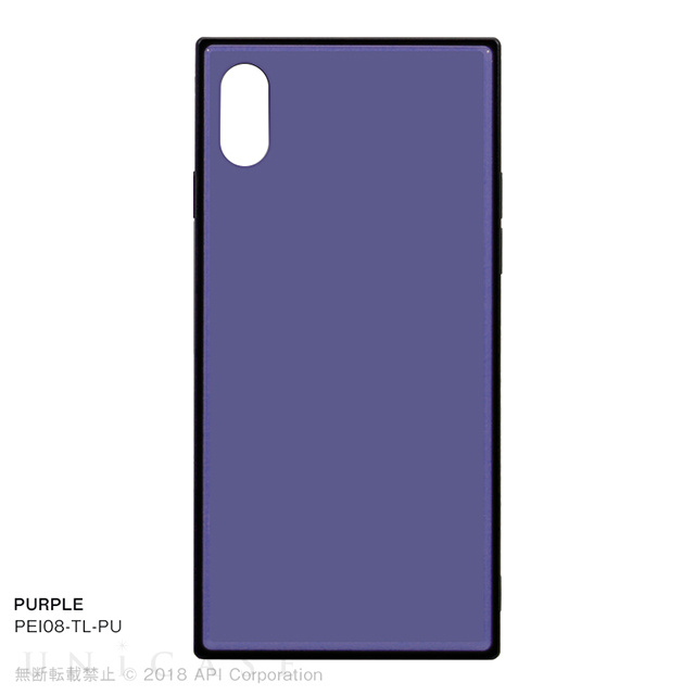 【iPhoneXS/X ケース】TILE (PURPLE)