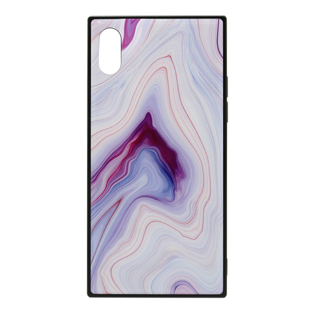 【iPhoneXS/X ケース】TILE マーブル (PURPLE)サブ画像